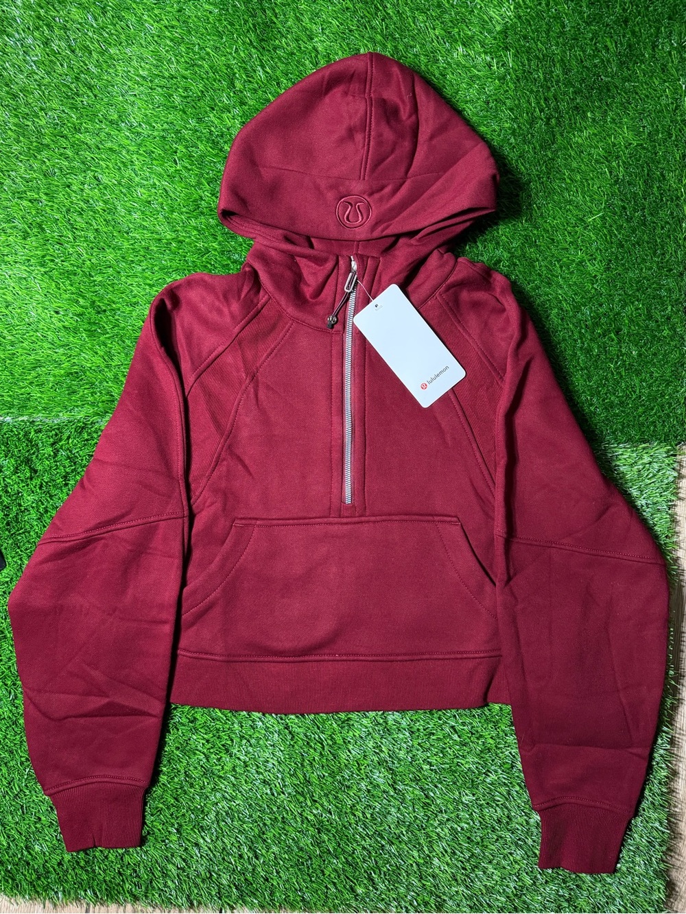 Cropped Scuba Hoodie